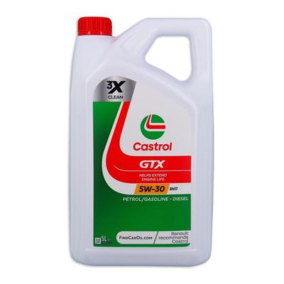 Моторное масло - CASTROL GTX 5W-30 RN17 - 5Л - 5W30