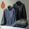 Men's Double-Sided Polar Fleece Jacket - Thickened Windbreaker for Autumn and Winter