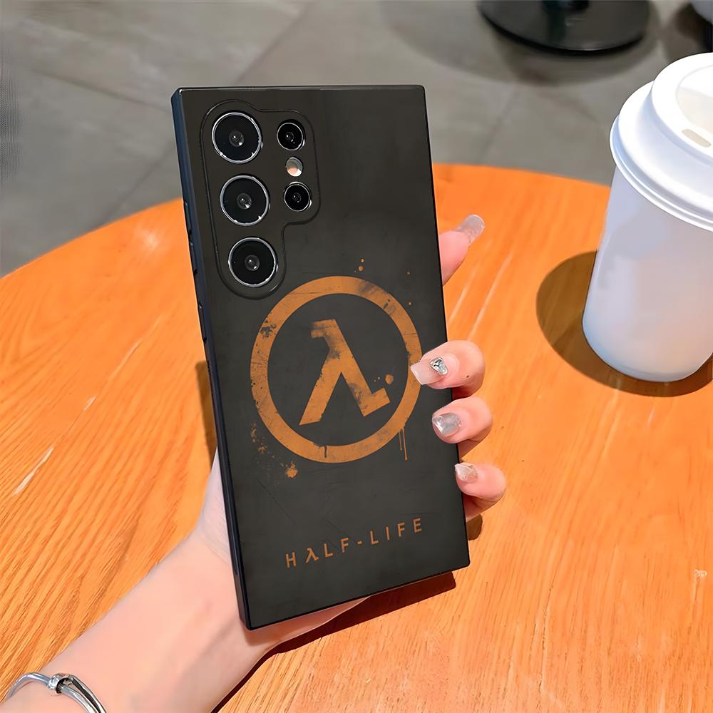 Чехол для телефона с игрой Half Life для Samsung S25 Ultra S24 S23 Fe S22 S20 S21 Plus A54 A34 A53 A16 Задняя крышка