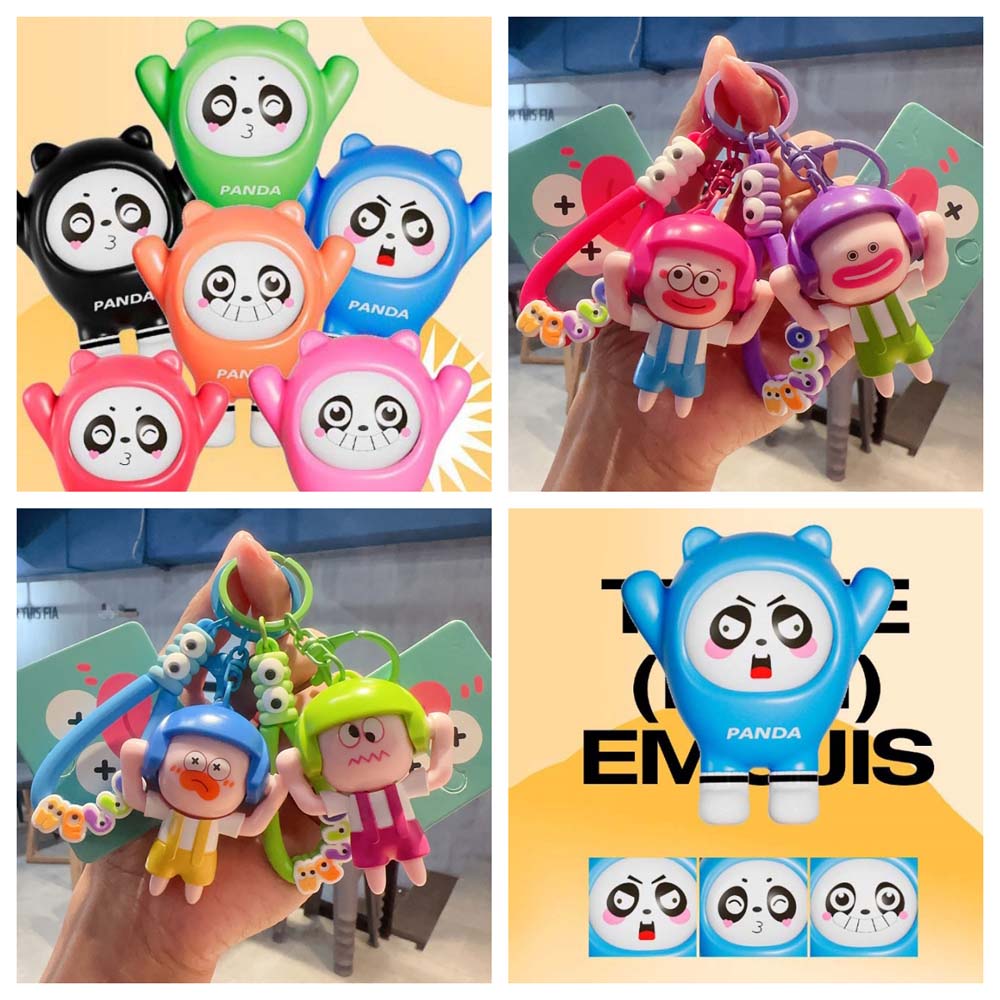 Уродливая кукла Панда Игрушка для макияжа лица Панда Игрушка для смены лица Друзья Подарки на день рождения