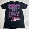 LMFAO Sexy and I Know Tour Черная хлопковая футболка Топы футболки Мужская Женская Полный размер S-4XL