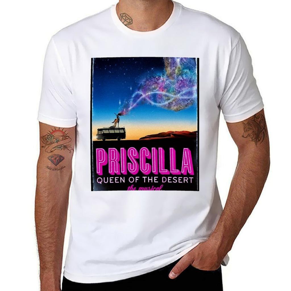 The Adventures Of Priscilla Queen Of The Desert Musical Poster Tshirt Sports Casual Breathable Tee Shirt