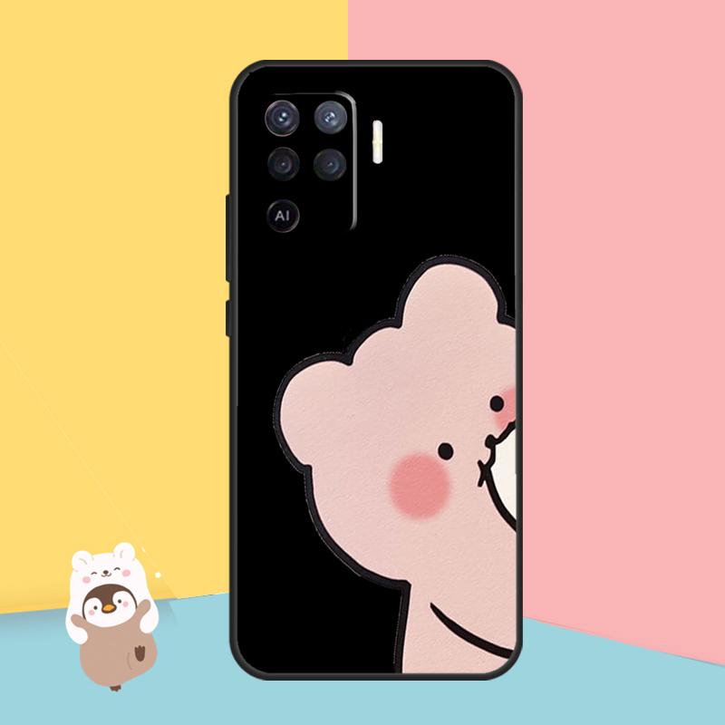 Милый мультяшный чехол с изображением пары динозавров для OPPO Find X5 X3 Lite Pro A15 A16 A52 A72 A5 A9 A31 A53 A83 A93 A54 A74 A94