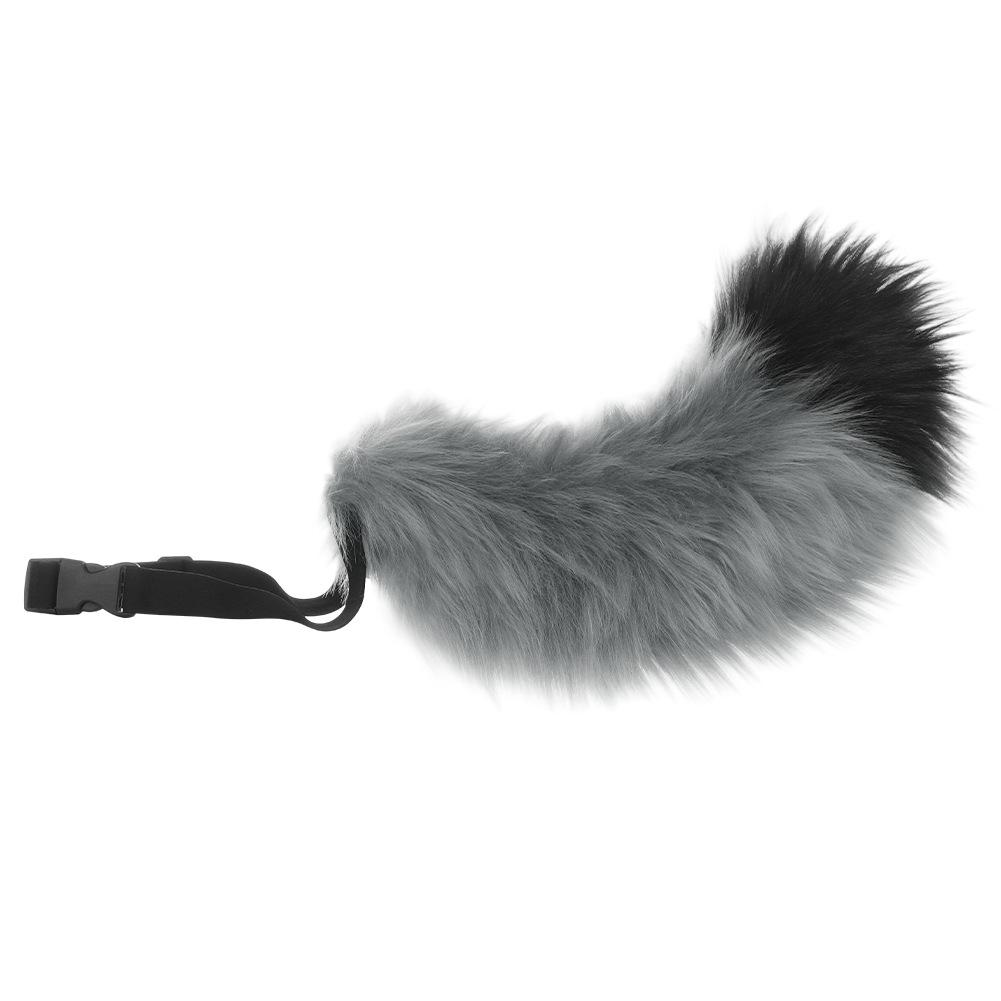 Plush Halloween Lynx Ears Headband & Tail Set for Cosplay