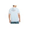 Nike Dri-FIT Rise 365 Футболка с круглым вырезом на спине, мужские топы, синяя DX6146-441