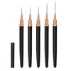 5Pcs Colorful Nail Art Liner Painting Brushes Ultra-thin Line Drawing Tool 7/9/11/15/25mm Details Manicure Nail Liners Pen Tool