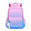 Градиентный розовый рюкзак для девочек и мальчиков, космический рюкзак, детские школьные сумки, студенческие Mochila, 3-6 классы