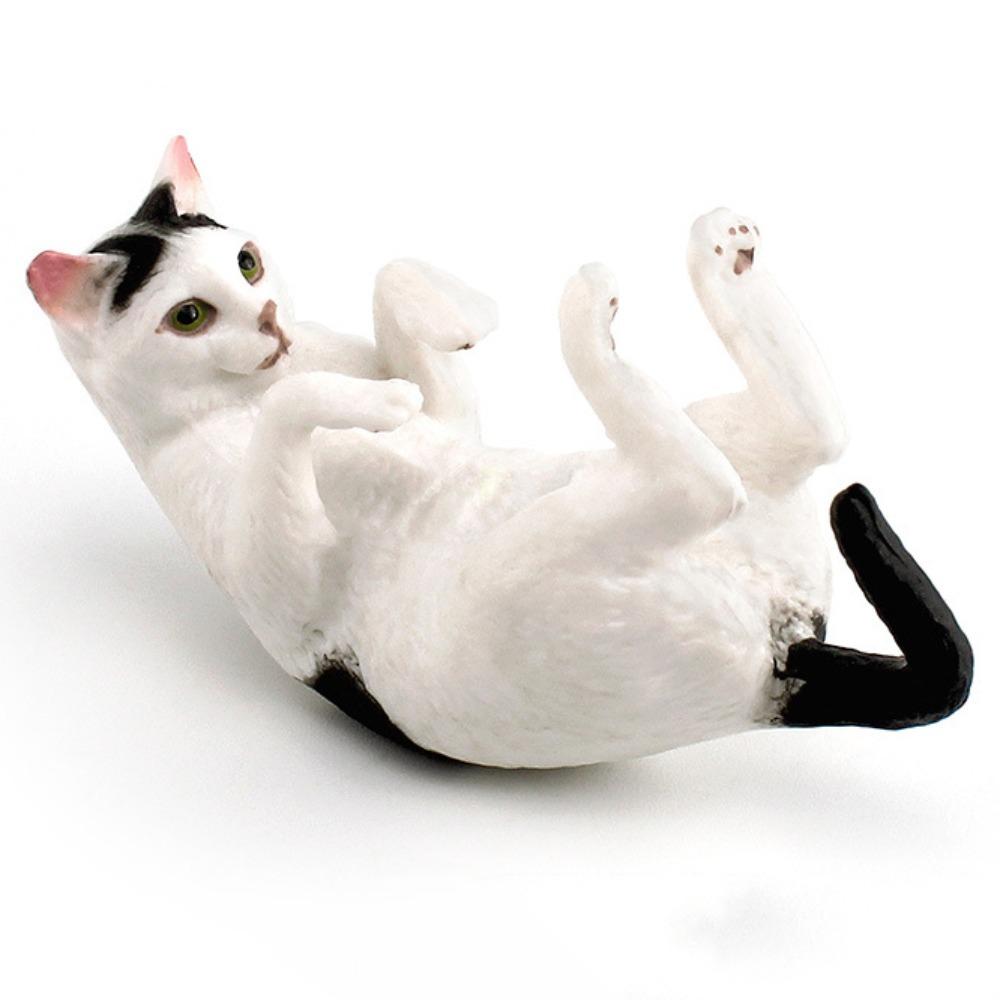 PVC Cat Figures Statue 9 Colors Mini Model Desktop Toys Kawaii Cat Doll Ornaments  Home Decoration