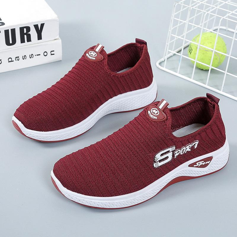 [Men's and Women's Walking Shoes] Men's and Women's Walking Shoes Casual Shoes Cloth Shoes Walking Shoes Non-slip Soft Sole Soft Surface Women's Shoes