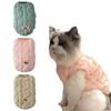 Dog Comfortable Fleece Pullover Pet Clothes Cute Wavy Double-sided Kitten Coats Sweater for Small Medium Dogs Cats Warm Winter Outfit Puppy