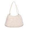 Plush Faux Fur Tote Bag For Daily Use With Soft Texture And Stylish Design