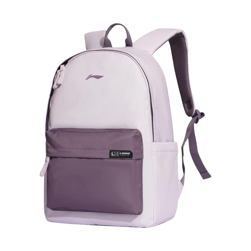 New LiNing Polyester Backpack Regular Unisex Purple ABSV367-8