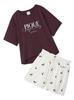 Rouge Cherry Rayon Logo Shorts Set T-Shirt & (PWCT254364) Women's (EC Exclusive)