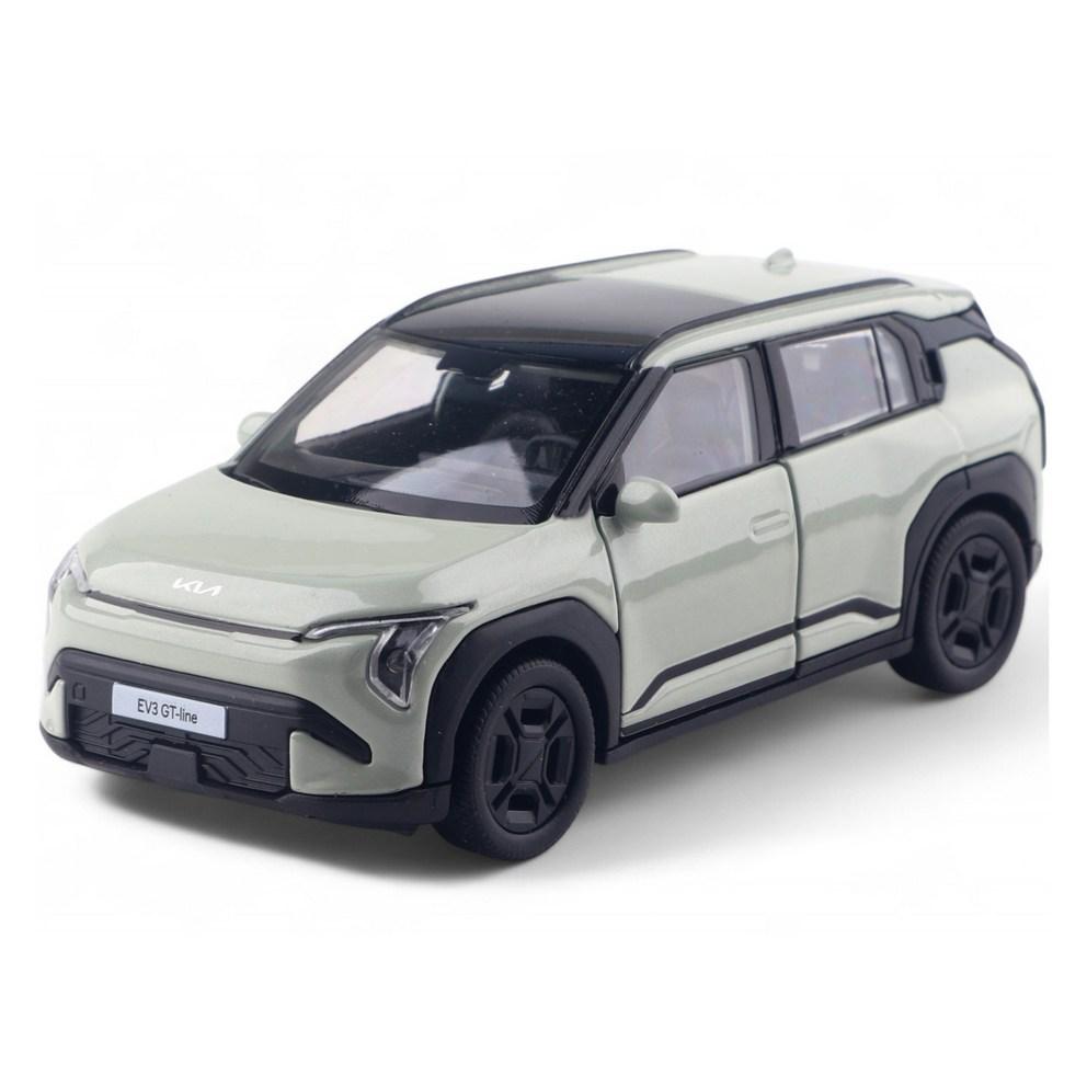 WELLY Kia EV3 1:38 Scale Diecast Model Car, Green