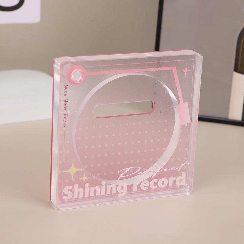 Цветной значок-дисплей, орнамент, акриловый значок серии CD, кирпичный дисплей, милый, полезный, стенд для значков, поклонники, преследующие его