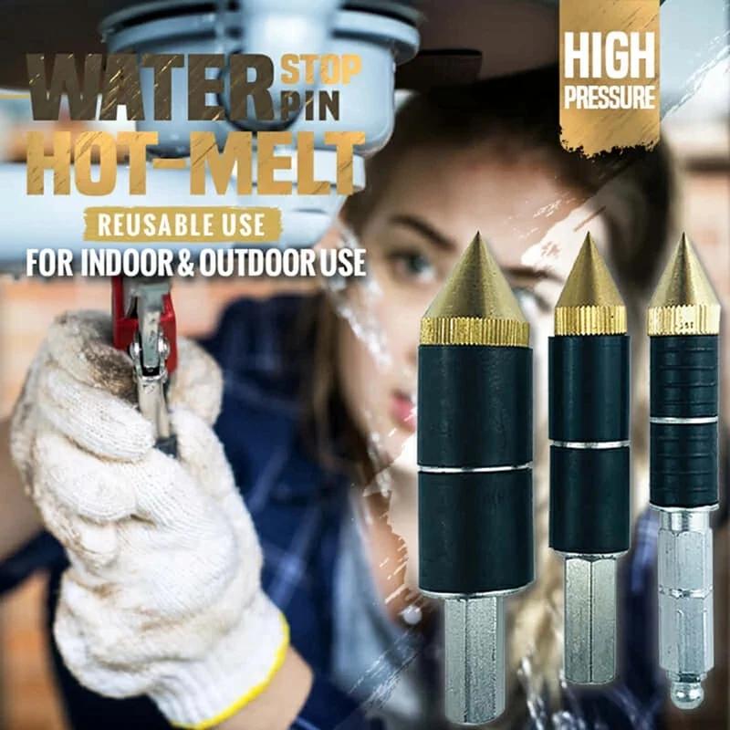 Термоактивируемый набор для ремонта протечек труб с заглушками и туннельными пробками для кухни/ванной