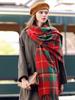 Women Winter Cashmere Scarf Shawl Luxury Autumn Pashmina Handkerchief Elegant Lady Poncho Pareo Out Windproof Bufanda