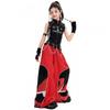 Girls Jazz Dance Costume Hip Hop Street Style Stage Performance Outfit Kids