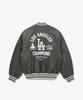 New Era Mlb La Dodgers Nylon Stadium Jacket Grey