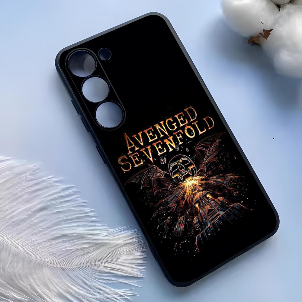Чехол для телефона Avenged Sevenfold Для Samsung S25 Ultra S24 S23 S22 S21 S20 Plus Fe Galaxy A54 A53 A34 A25 Силиконовый чехол
