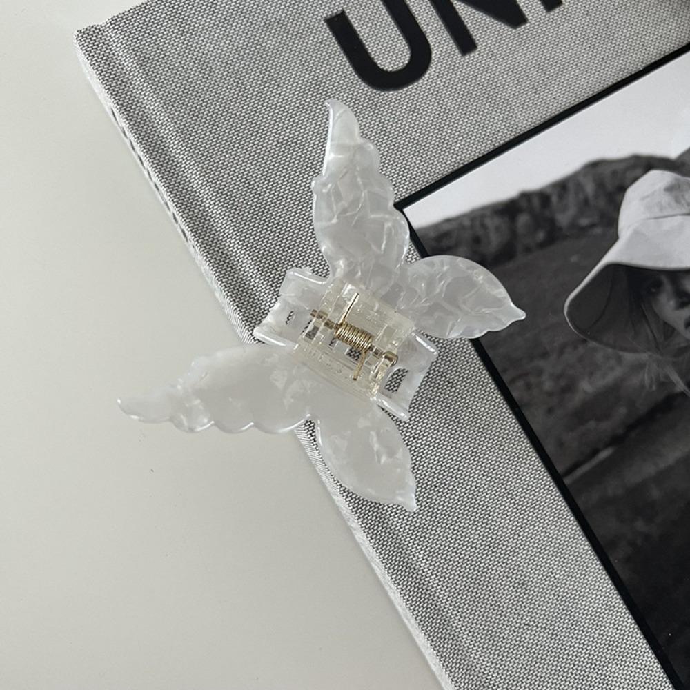 Acetate Fiber Butterfly Hair Claw Colorful Hair Clamps New Hair Clip