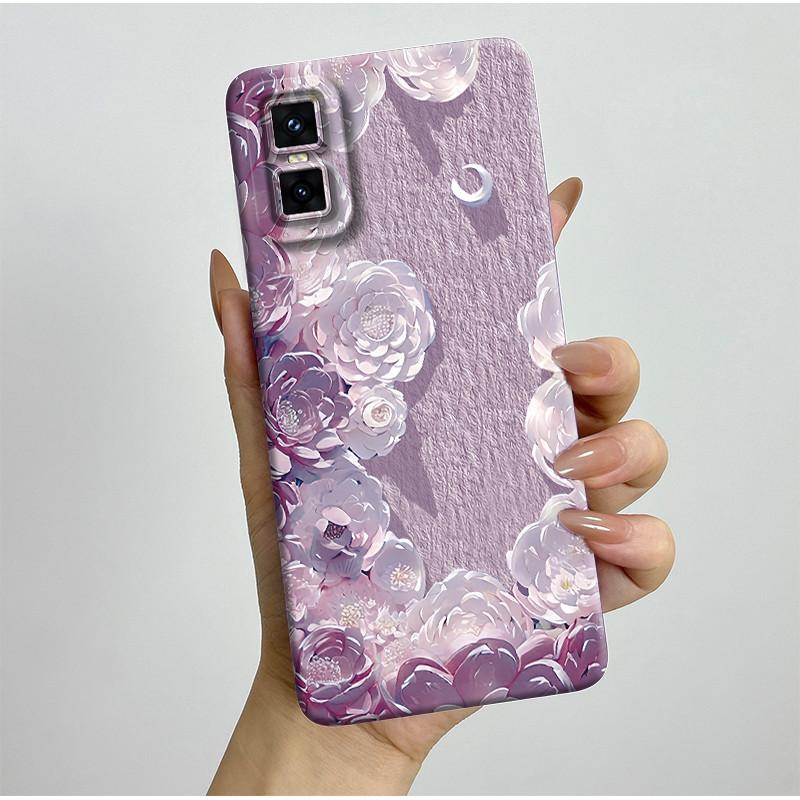 Чехол для телефона Infinix GT 30 Pro Модный Эстетичный Стиль Мягкий Жидкий Силикон Ударопрочный Защитный Задний Чехол Противоскользящий Fundas