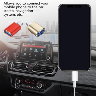 Адаптер USB C - USB3.0 OTG, высокоскоростной разъем для передачи данных, зарядный кабель типа C для смартфонов, внешнее устройство