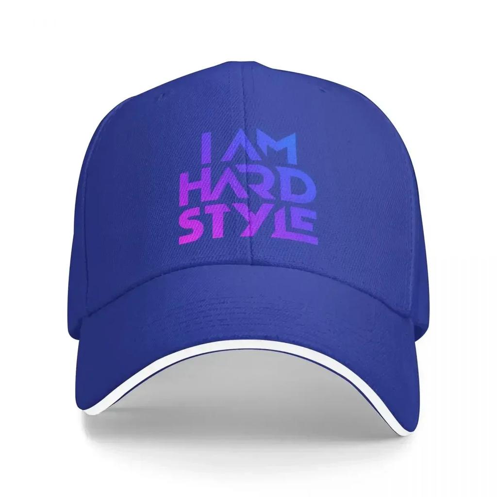 I Am Hardstyle Baseball Cap Summer Trucker Hat Adjustable Running Hippie Snapback Cap Unisex Women yk Retro Baseball Caps