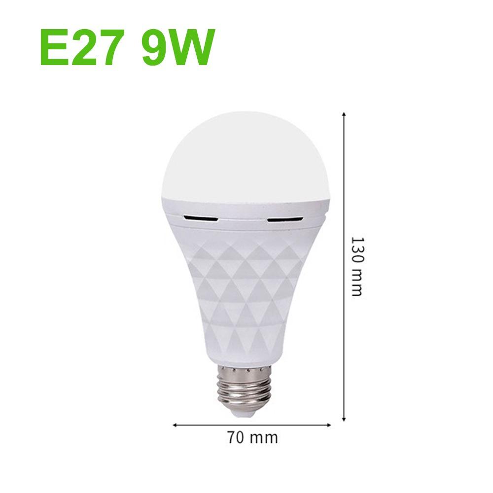 Rechargeable Emergency Light Bulb E27 Emergency Bulb New LED Bulb Light Home