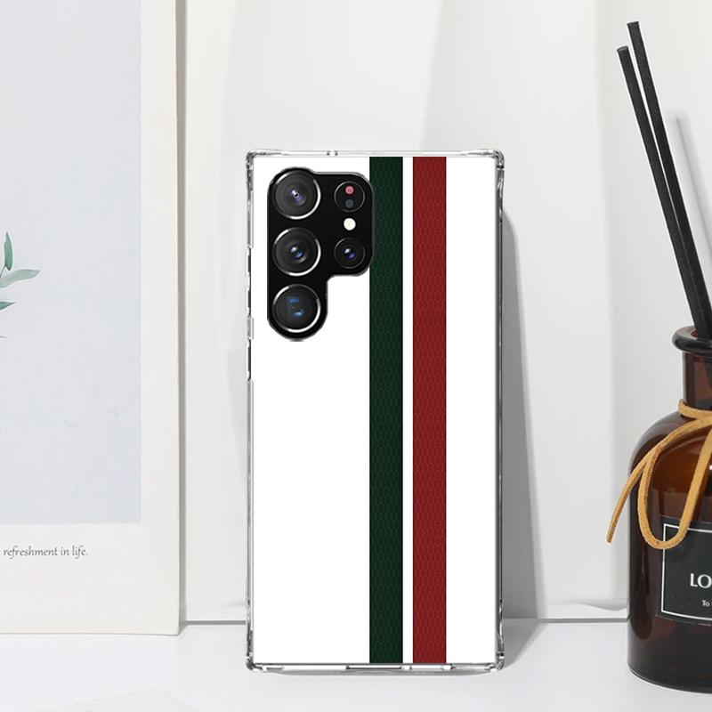 Luxury Sports Line Cool Stripes Phone Case For Samsung Galaxy Note 20 Ultra 10 Plus 9 8 M11 M12 M21 M30S M32 M51 M52 J4 J6 + J8