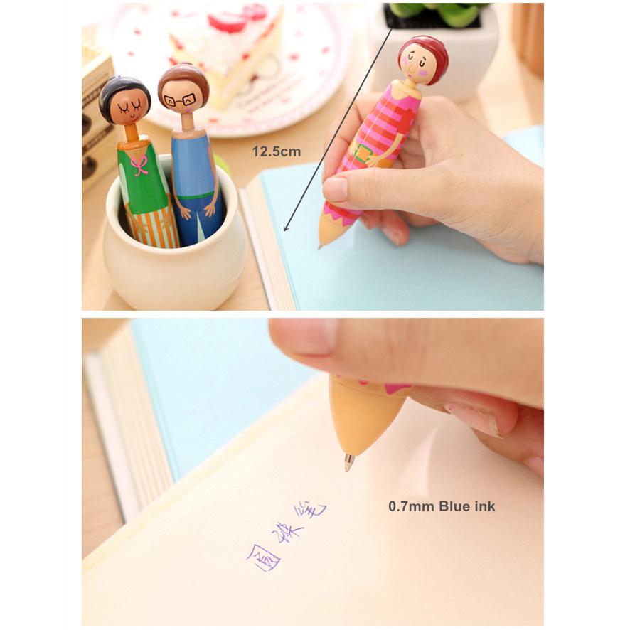 Подарочный набор шариковых ручек в виде куколок, 5 штук в наборе