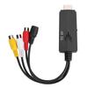 For HDMI To AV RCA 1080P HD Converter Adapter Cable Male To Female for TV VCR DVD