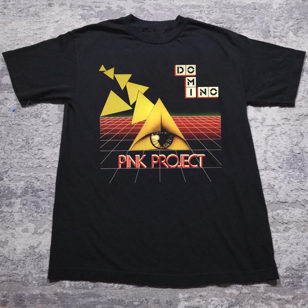 Pink Project – Футболка с принтом альбома Domino для мужчин и женщин, все размеры S-5XL, 5XL, унисекс, мужская летняя хлопковая футболка с графическим рисунком