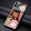 Чехол Spy Family Cartoon для iPhone 13 11 12 Pro Max 7 + XR 8 X 6 6S Plus XS 5 5S SE 2022 13Pro Capa Soft Phone Cover Funda