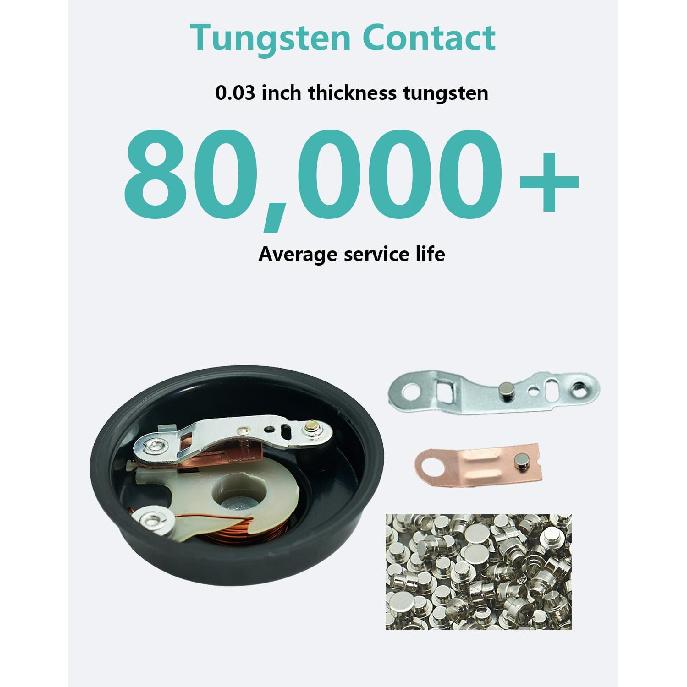 Car Horn Kit For Ford Chevrolet Tesla Jeep Ram GMC,12V Loud Waterproof Auto Horn, High Low Dual Tone 126Decibel, Replacement For Ford (1 Connector)