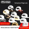 Комплект защитных накладок на пальцы Dunlop для фингерстайла, для правой руки: Медиатор для большого пальца, напальчники и накладной ноготь.
