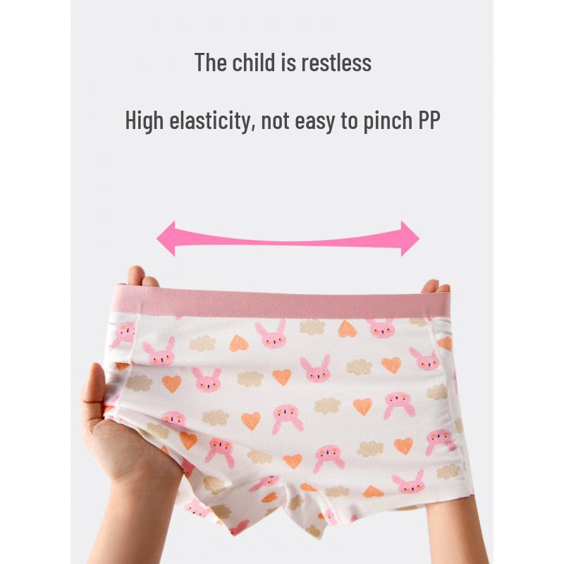 Girls' Seamless Boxer Briefs: Lightweight, Breathable Underwear for Medium & Large Youths