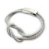 [N6347] - Silver 'Scarlett' Designer Bracelet (sailor's Knot)