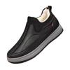 2025 Winter Wool Old Beijing Cloth Shoes Men's Cotton Shoes Velvet Warm Men's Casual Shoes Middle-aged and Elderly Father Shoes