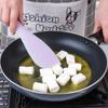 1pc Cream Baking Scraper Non-stick Silicone Spatula Kitchen Pastry Blenders Salad Cake Mixer Butter Batter Pies Cooking Tools