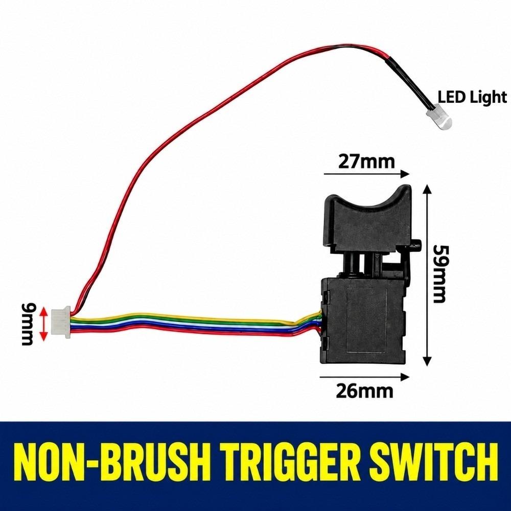 21V Voltage Drill Control Board for Dayi Style Electric Drill Power Tool Repair