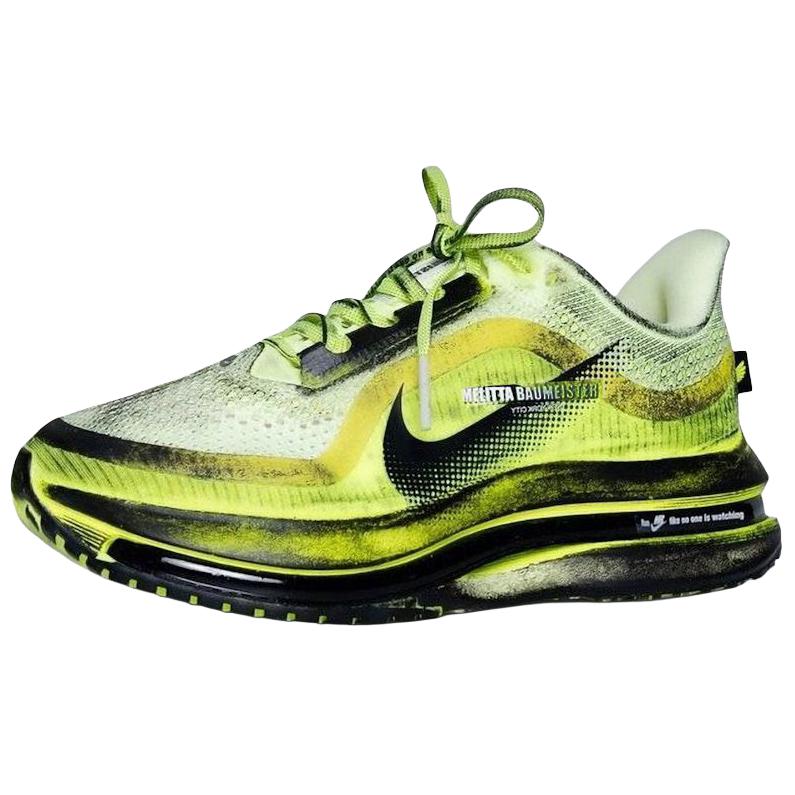 Nike X Melitta Baumeister Pegasus Premium Беговые кроссовки Унисекс Неоновый Желтый Черный IQ7336-700