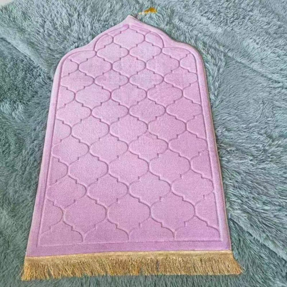 Non-slip Prayer Mat Irregular Floor Carpets Portable Prayer Rug