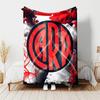 1pc Blanket - Club Atlético River Plate Print Design, Lightweight Blanket for Sofa, Bed- Soft &Warm, Gift for All Seasons