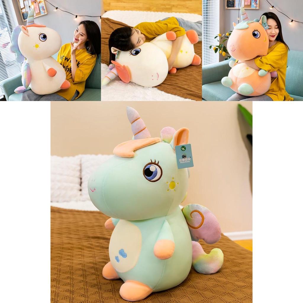 Charming Kawaii Unicorn Plush Toy Soft Round Fat Unicornio For Cozy Comfort