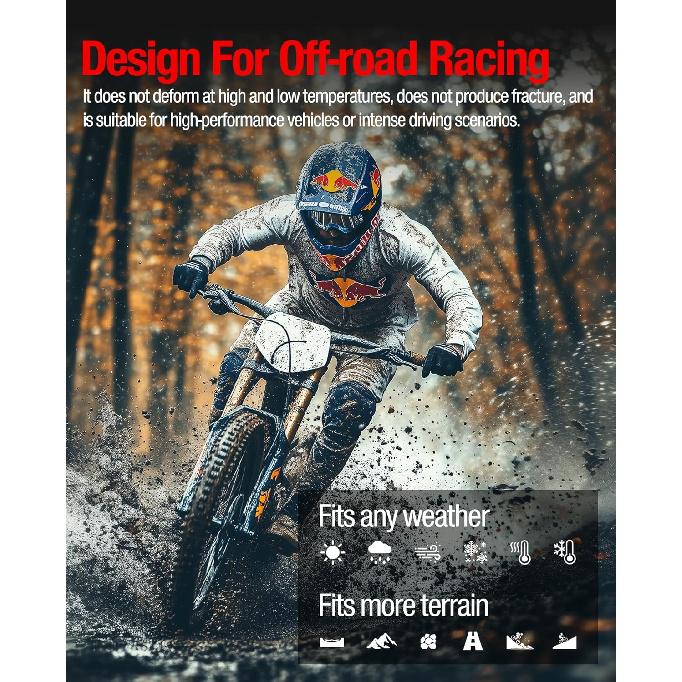 Прочный усиленный задний тормозной диск из нержавеющей стали толщиной 203 мм для Light Bee/Surron/Sur-Ron/Sur Ron X/Sur Ron S/X160/X260