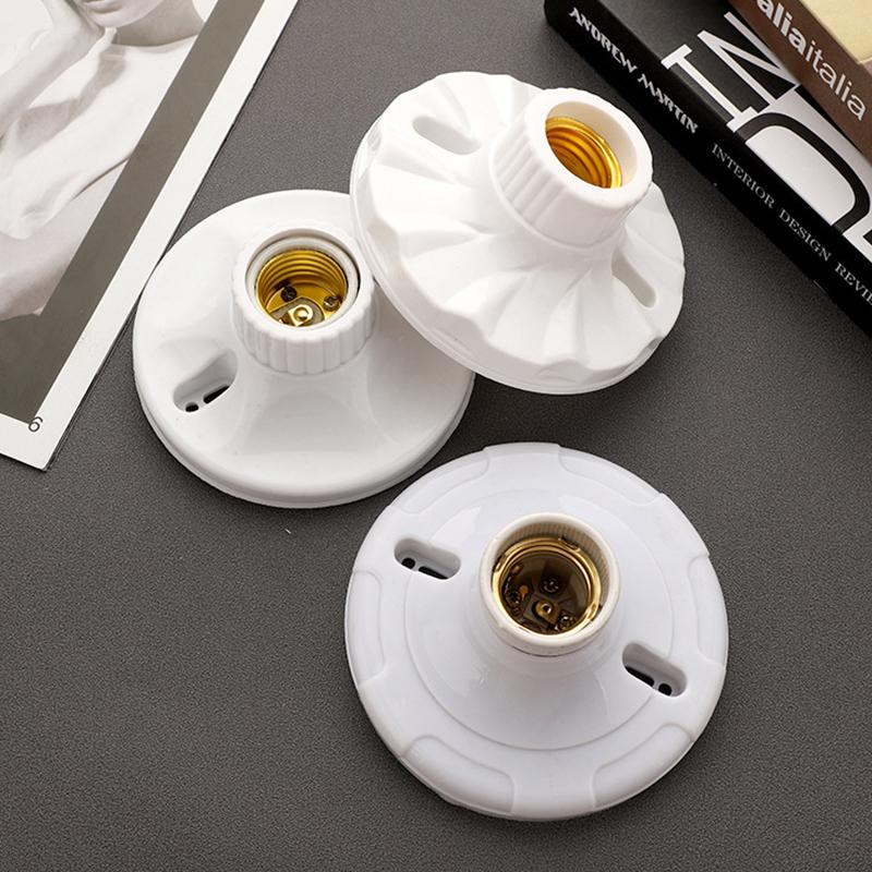 Инновационный и практичный патрон E27, устойчивый к высоким температурам, керамический патрон для лампы, цоколь лампы