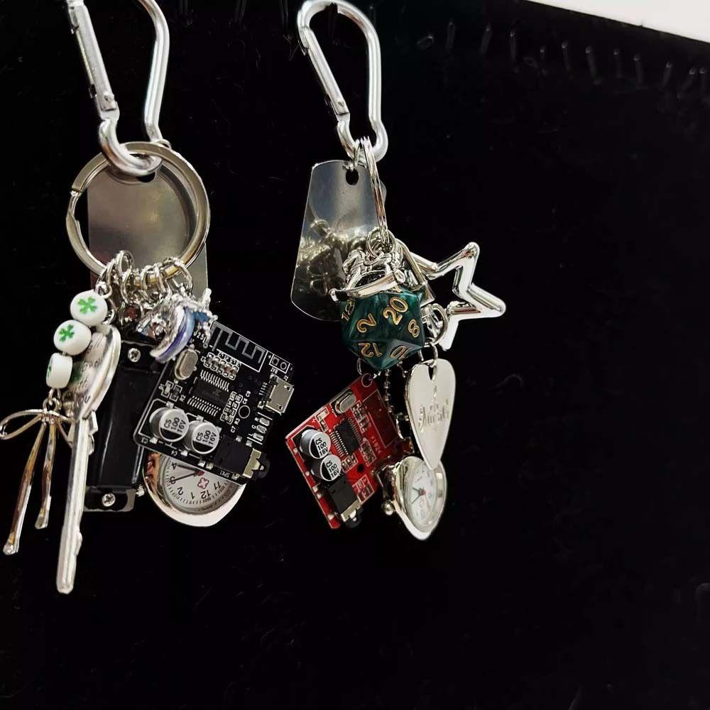 Карманные часы-подвеска в стиле ретро, часы с механическими элементами, подвеска-шарм для подвешивания, рюкзак