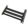 Кабель-райзер PCIe 5.0 X16 Прямоугольный 90 градусов 128 Гбит/с Экранированный Удлинительный кабель PCIE 5.0 X16 для GPU для корпуса ПК Сервер ITX