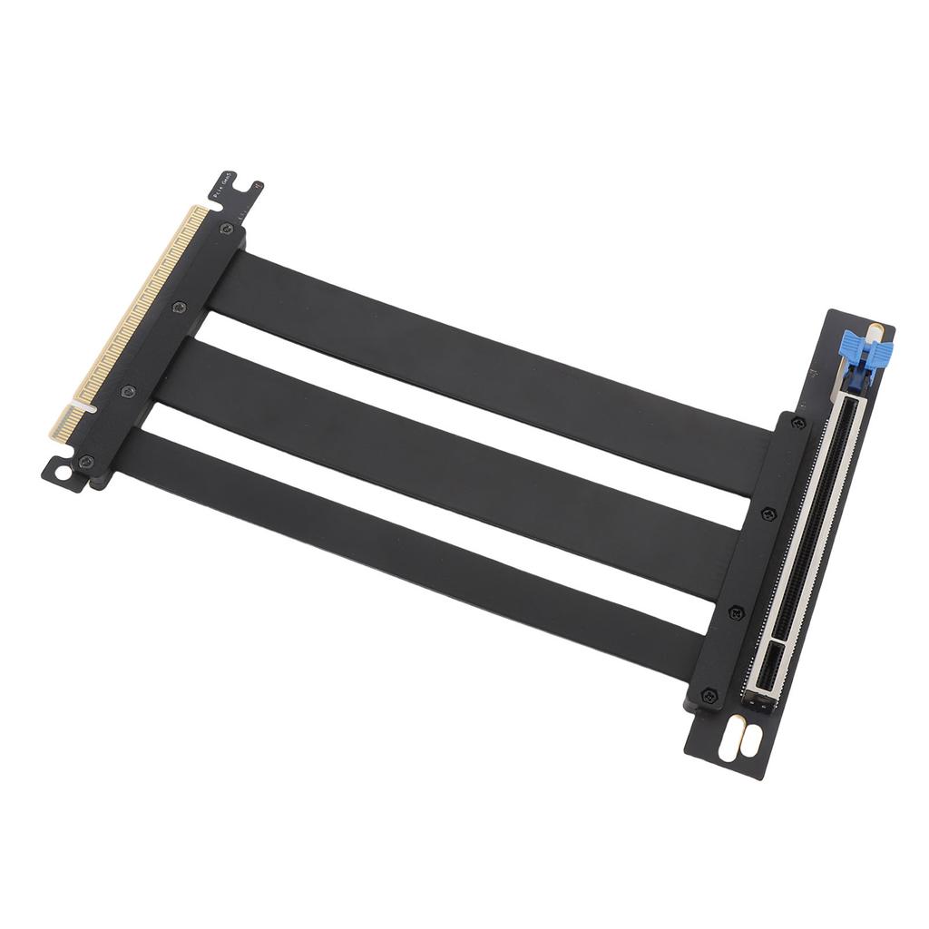 Кабель-райзер PCIe 5.0 X16 Прямоугольный 90 градусов 128 Гбит/с Экранированный Удлинительный кабель PCIE 5.0 X16 для GPU для корпуса ПК Сервер ITX